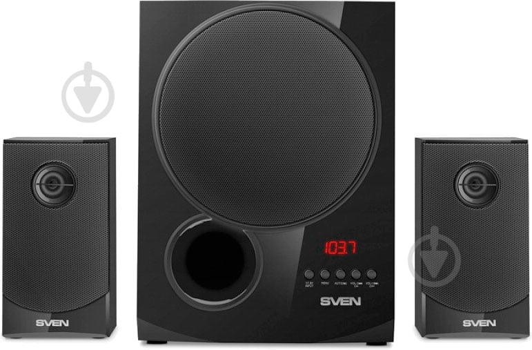 Акустическая система Sven MS-2080 2.1 black (Bluetooth) - фото 2