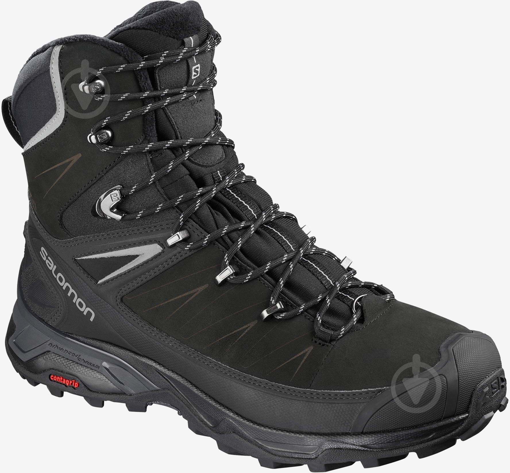 Ботинки Salomon X ULTRA WINTER CSWP L40479400 р.42 черный - фото 1