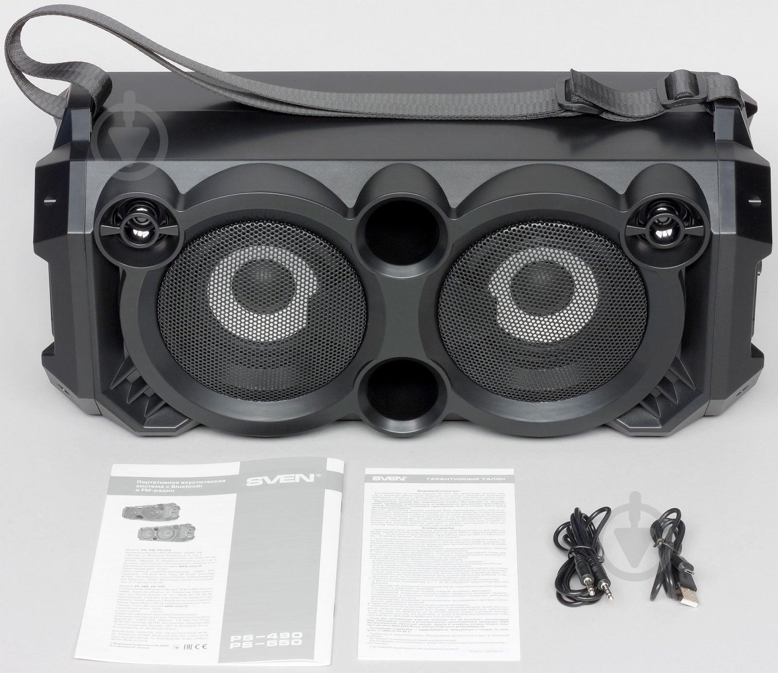 Акустична система Sven PS-550 2.0 black (PS-550 Black) - фото 15