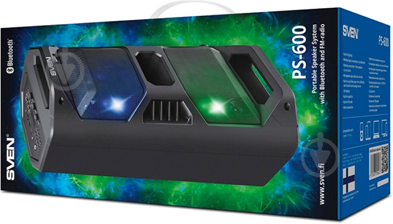 Акустическая система Sven PS-600 2.0 black (PS-600 Black) - фото 11