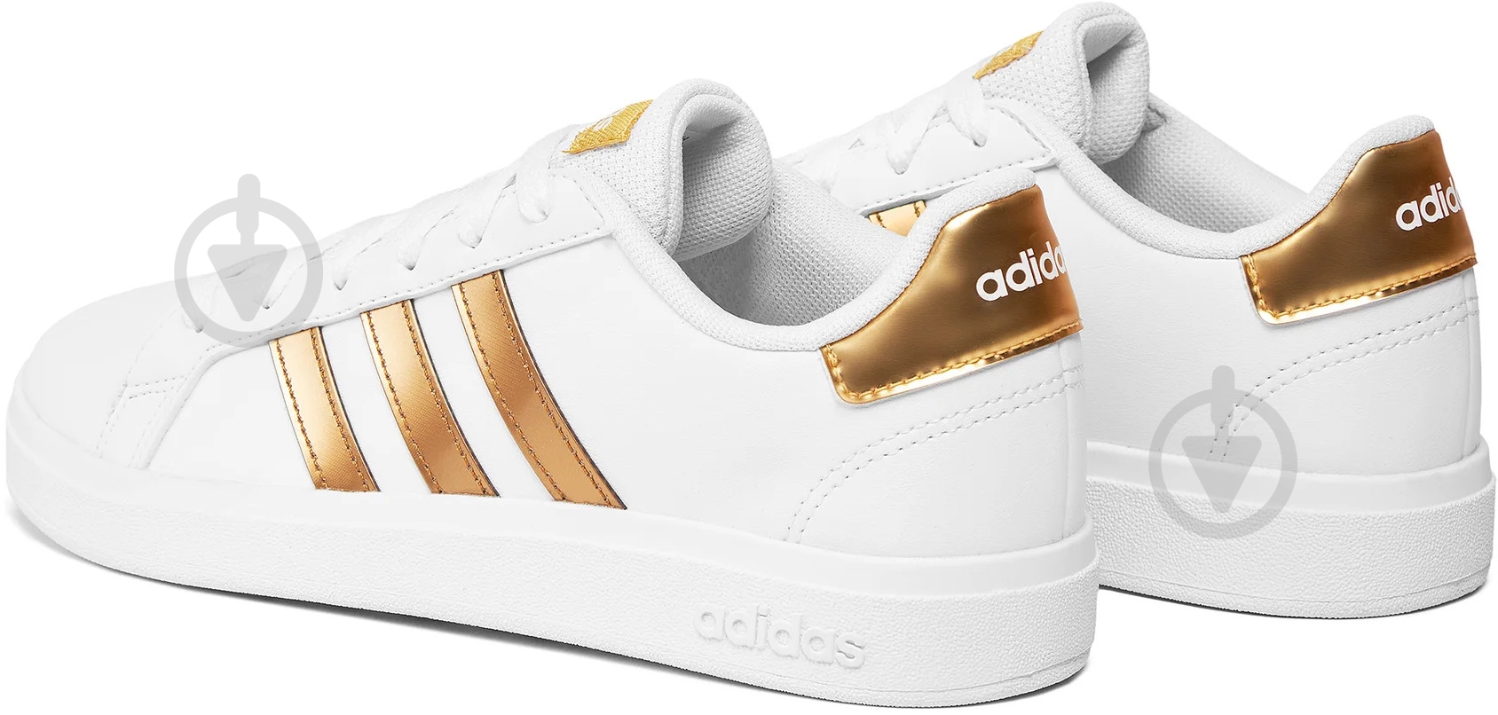 Кроссовки детские демисезонные Adidas GY2578 р.39 1/3 белые - фото 4
