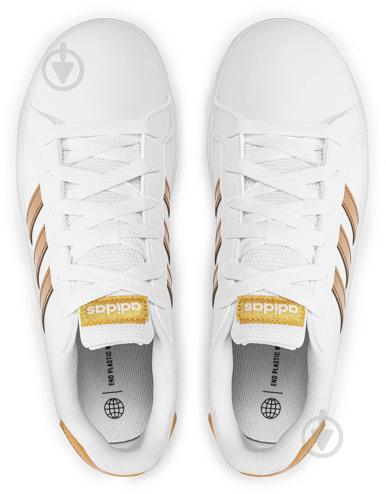 Кроссовки детские демисезонные Adidas GY2578 р.39 1/3 белые - фото 5