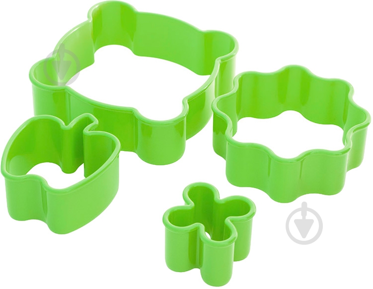 Набор форм для печенья Titiz Plastik 4 шт. AP-9072-GR - фото 1