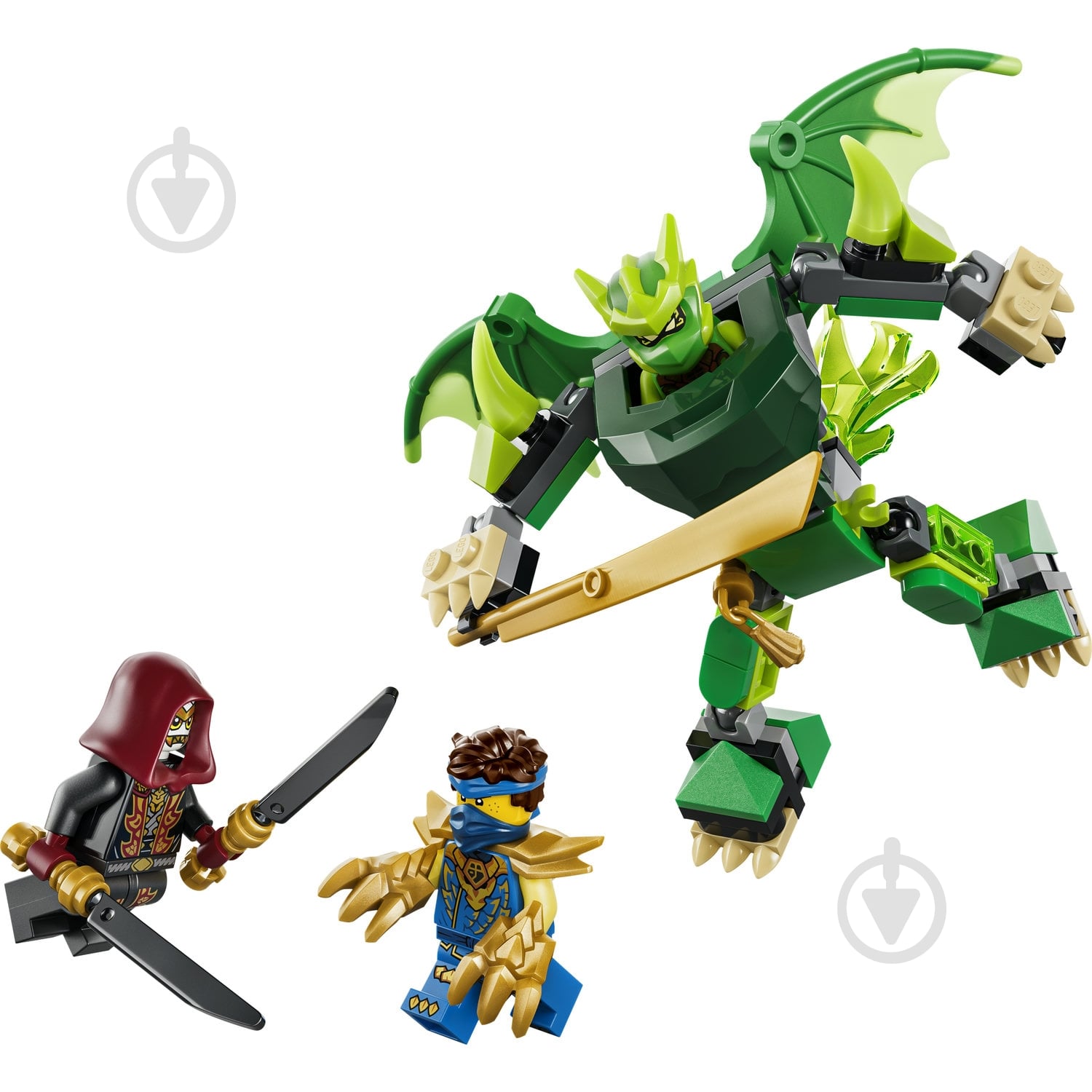 Конструктор LEGO NINJAGO Бойовий набір робота Дракона Ллойда 71862 - фото 3