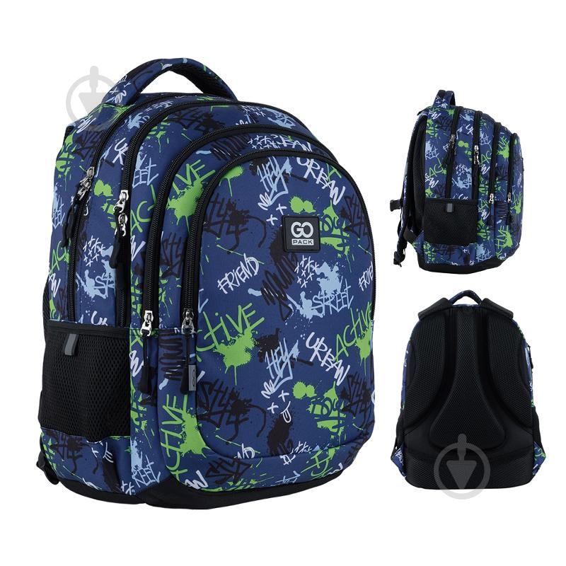 Рюкзак GoPack Teens GO24-162M-2 GO24-162M-2 - фото 1 Рюкзак GoPack Teens GO24-162M-2 GO24-162M-2 - фото 1