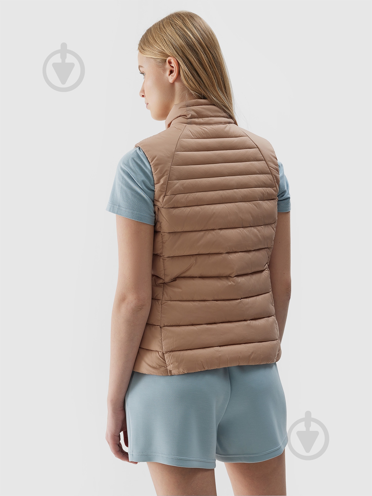 Жилет 4F VEST JACKET F111 4FWSS24TVJAF111-83S р.S бежевый - фото 4