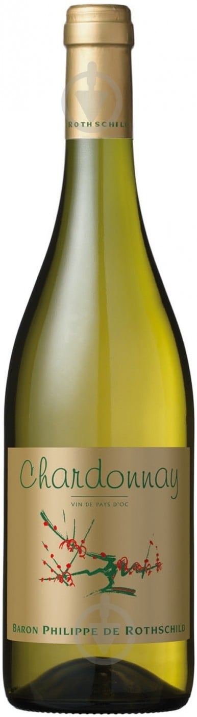 Вино Baron Philippe de Rothschild Chardonnay белое сухое 0,75 л - фото 1 Вино Baron Philippe de Rothschild Chardonnay белое сухое 0,75 л - фото 1