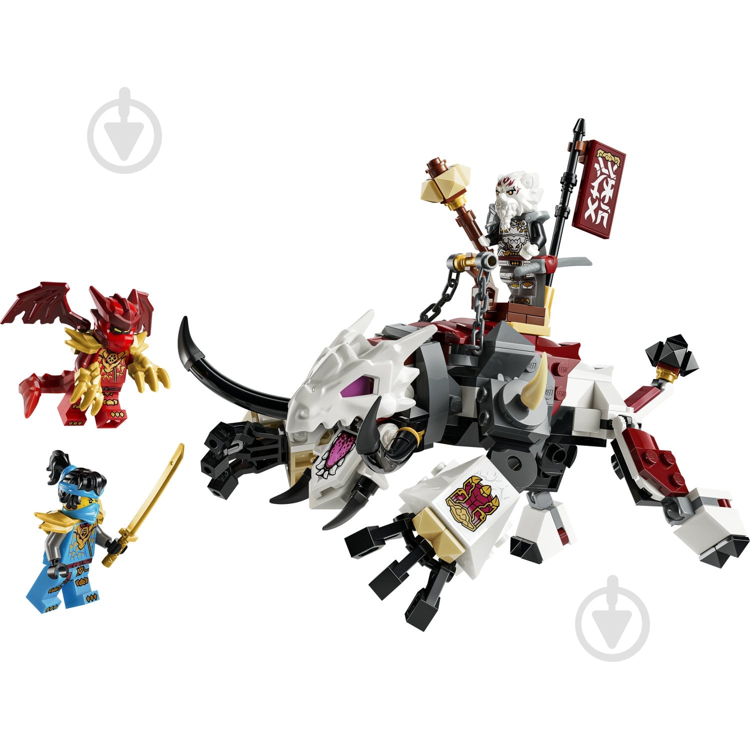 Конструктор LEGO NINJAGO Зільвар і дракон Гримтак 71863 - фото 3