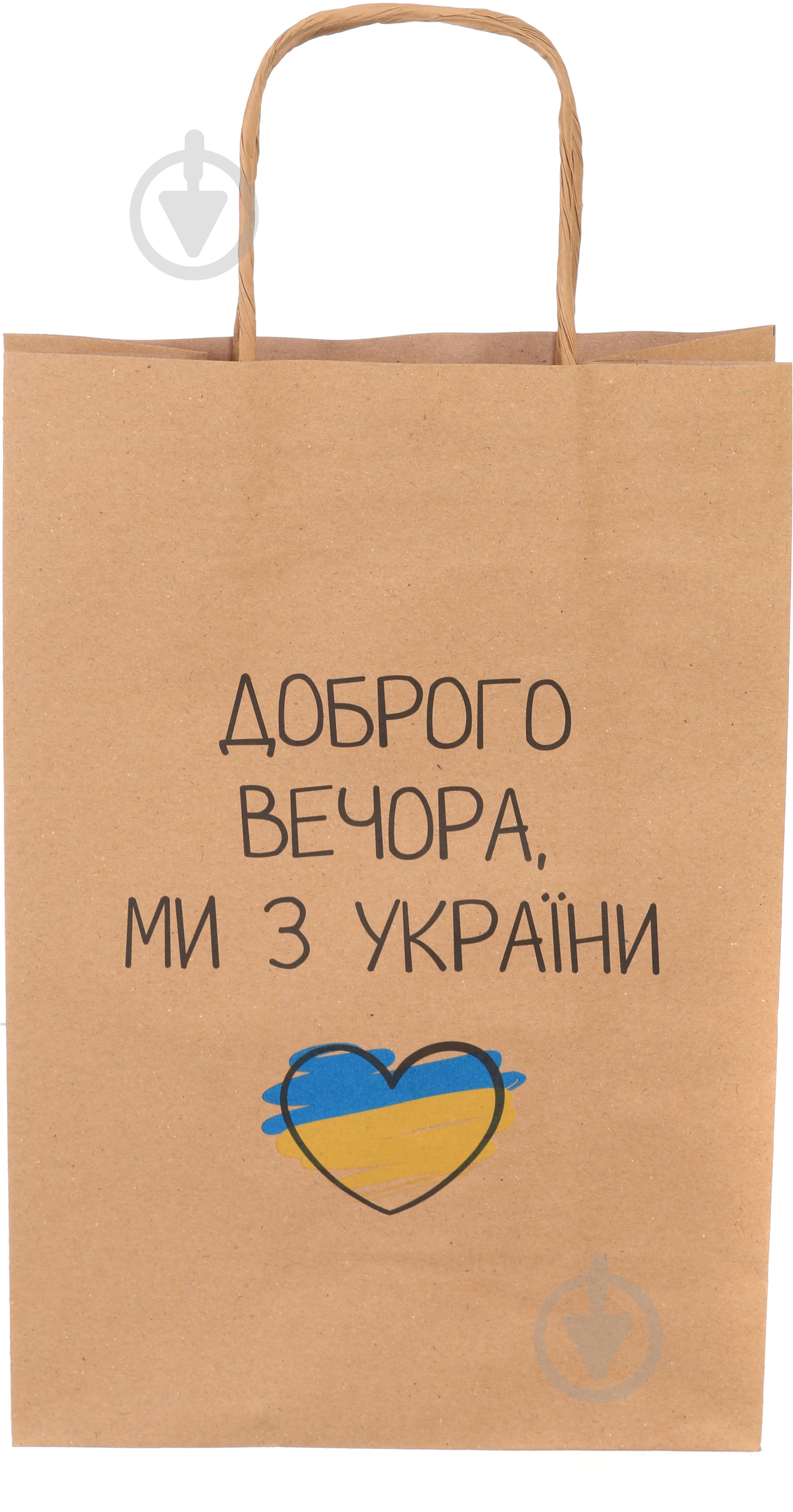 Пакет бумажный Флаг крафт L - фото 4