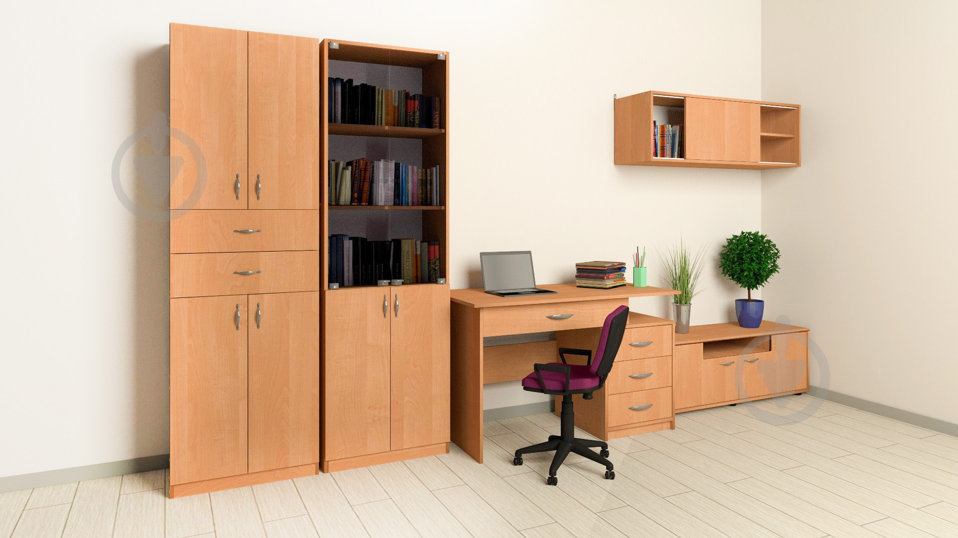 Стол письменный Компанит Студент-2 бук - фото 2 Стол письменный Компанит Студент-2 бук - фото 2