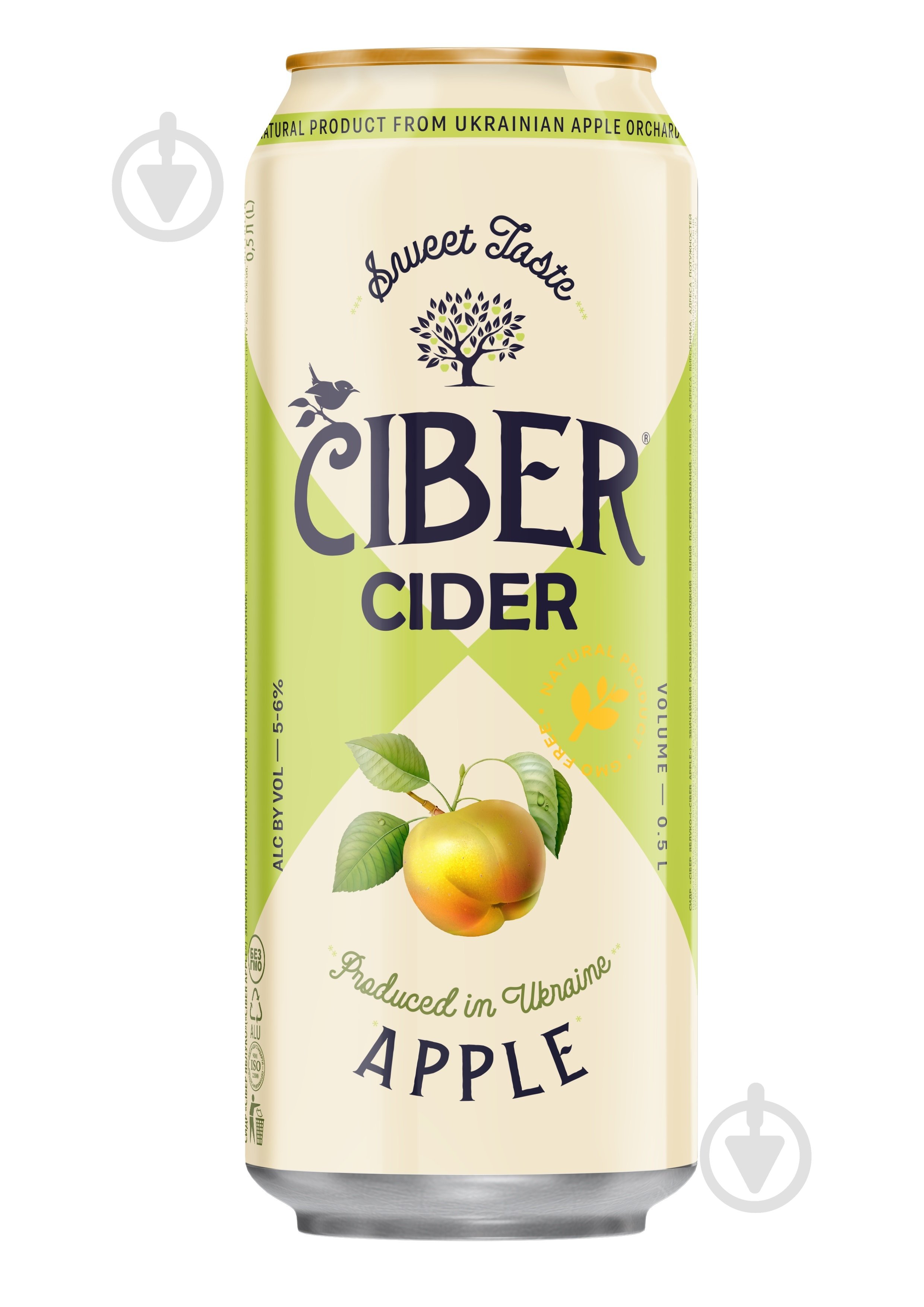 Сидр Ciber Яблоко 0,5 л - фото 1