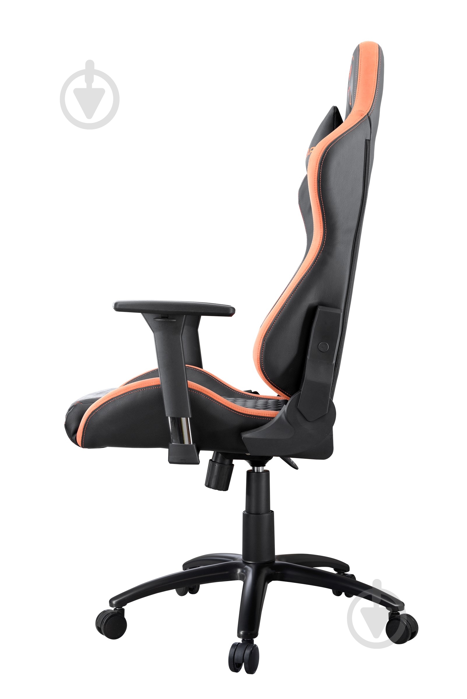 Крісло Cougar Armor PRO Black/Orange, дихаюча екошкіра, сталевий каркас чорно-помаранчевий - фото 4 Крісло Cougar Armor PRO Black/Orange, дихаюча екошкіра, сталевий каркас чорно-помаранчевий - фото 4