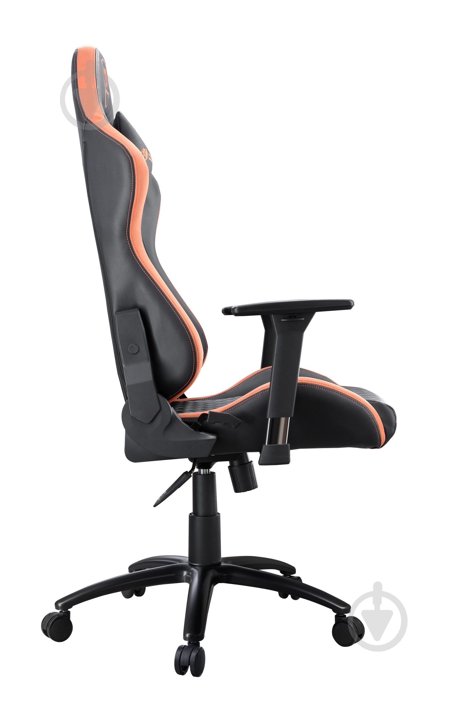 Крісло Cougar Armor PRO Black/Orange, дихаюча екошкіра, сталевий каркас чорно-помаранчевий - фото 5 Крісло Cougar Armor PRO Black/Orange, дихаюча екошкіра, сталевий каркас чорно-помаранчевий - фото 5