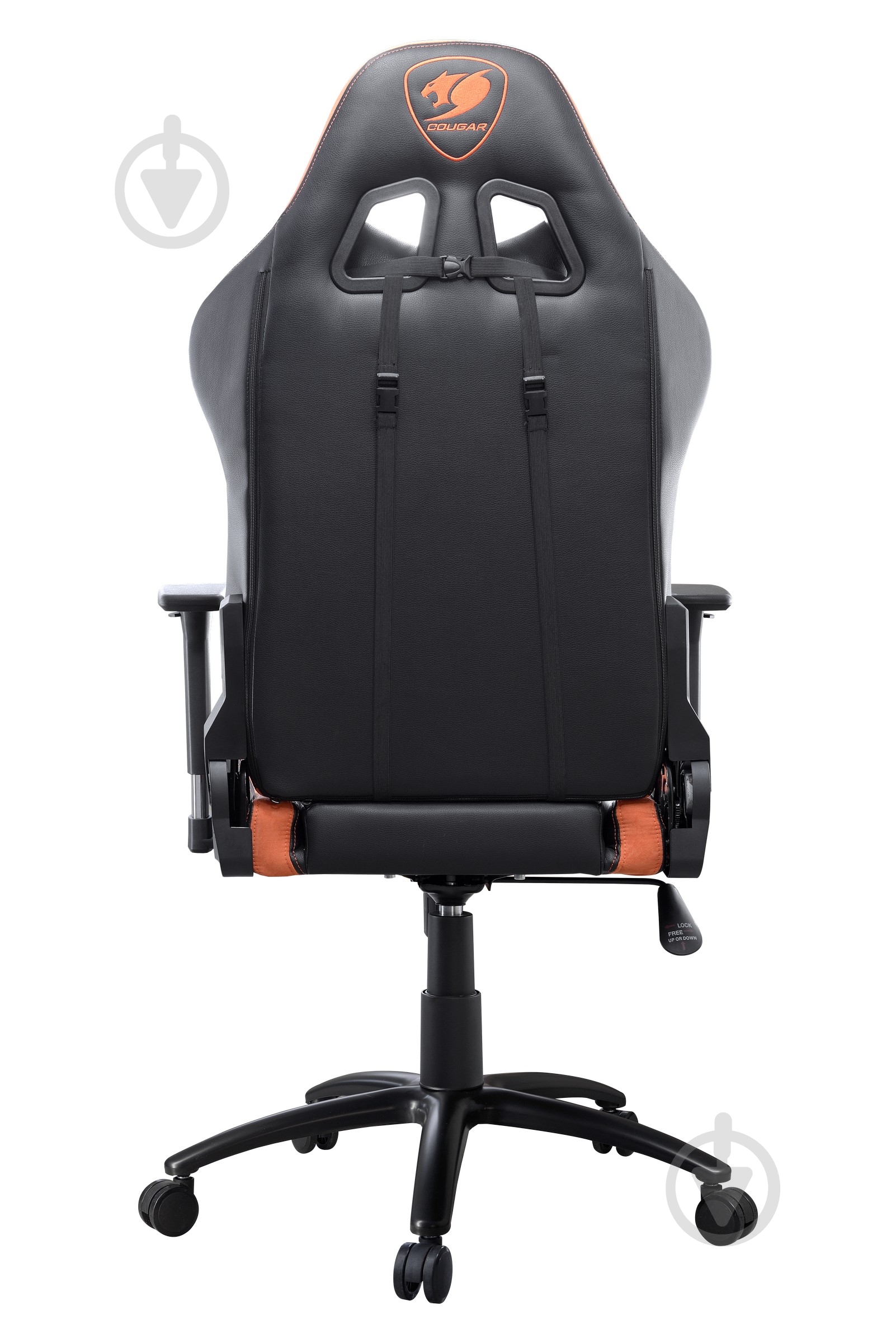 Крісло Cougar Armor PRO Black/Orange, дихаюча екошкіра, сталевий каркас чорно-помаранчевий - фото 7 Крісло Cougar Armor PRO Black/Orange, дихаюча екошкіра, сталевий каркас чорно-помаранчевий - фото 7