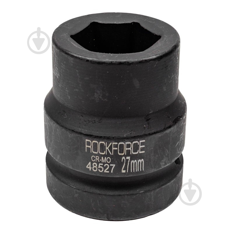Головка ударна 27 мм 1''6 г Rock FORCE 1 шт. RF-48527 - фото 1 Головка ударна 27 мм 1''6 г Rock FORCE 1 шт. RF-48527 - фото 1