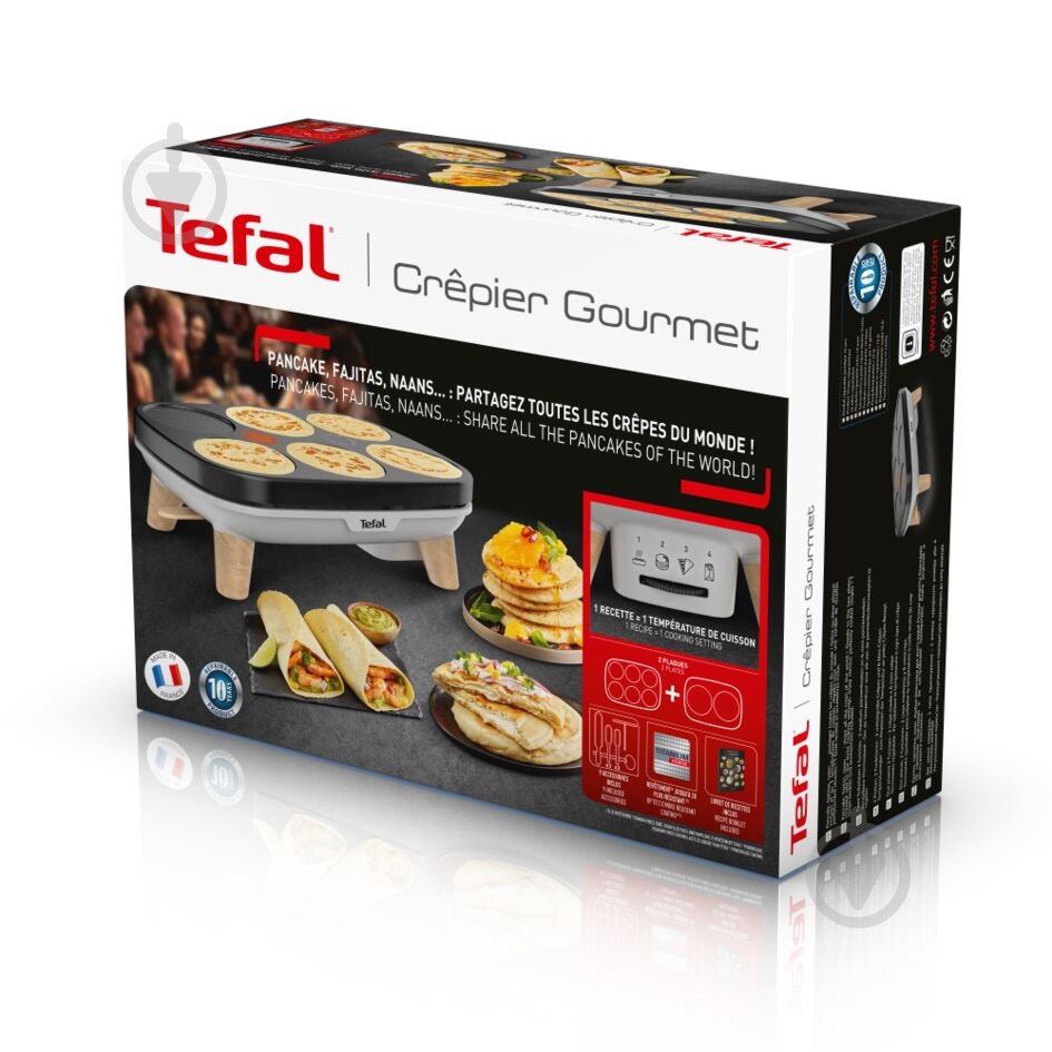 УЦЕНКА! блинница Tefal PY900D12 CRÊPIER GOURMET (УЦ №113) - фото 11