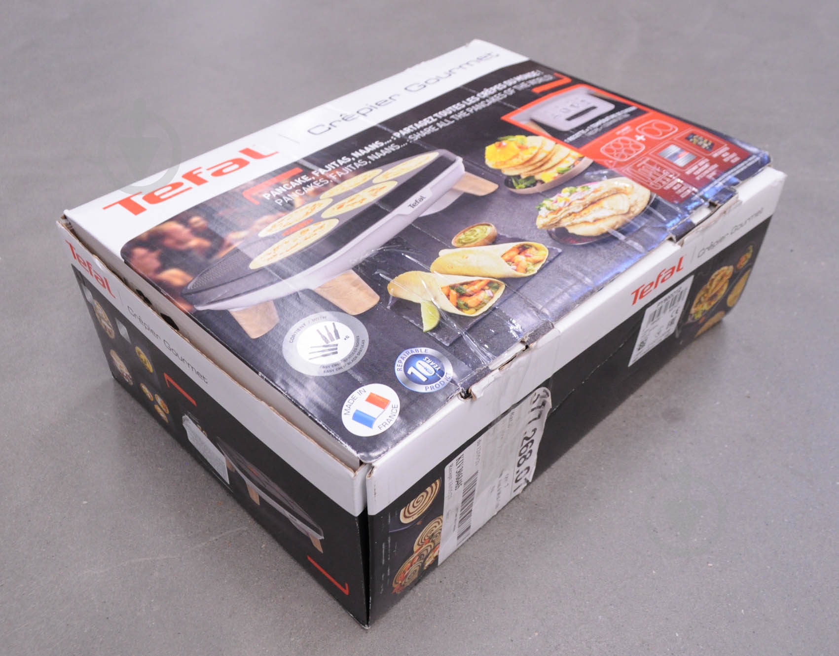 УЦЕНКА! блинница Tefal PY900D12 CRÊPIER GOURMET (УЦ №113) - фото 18