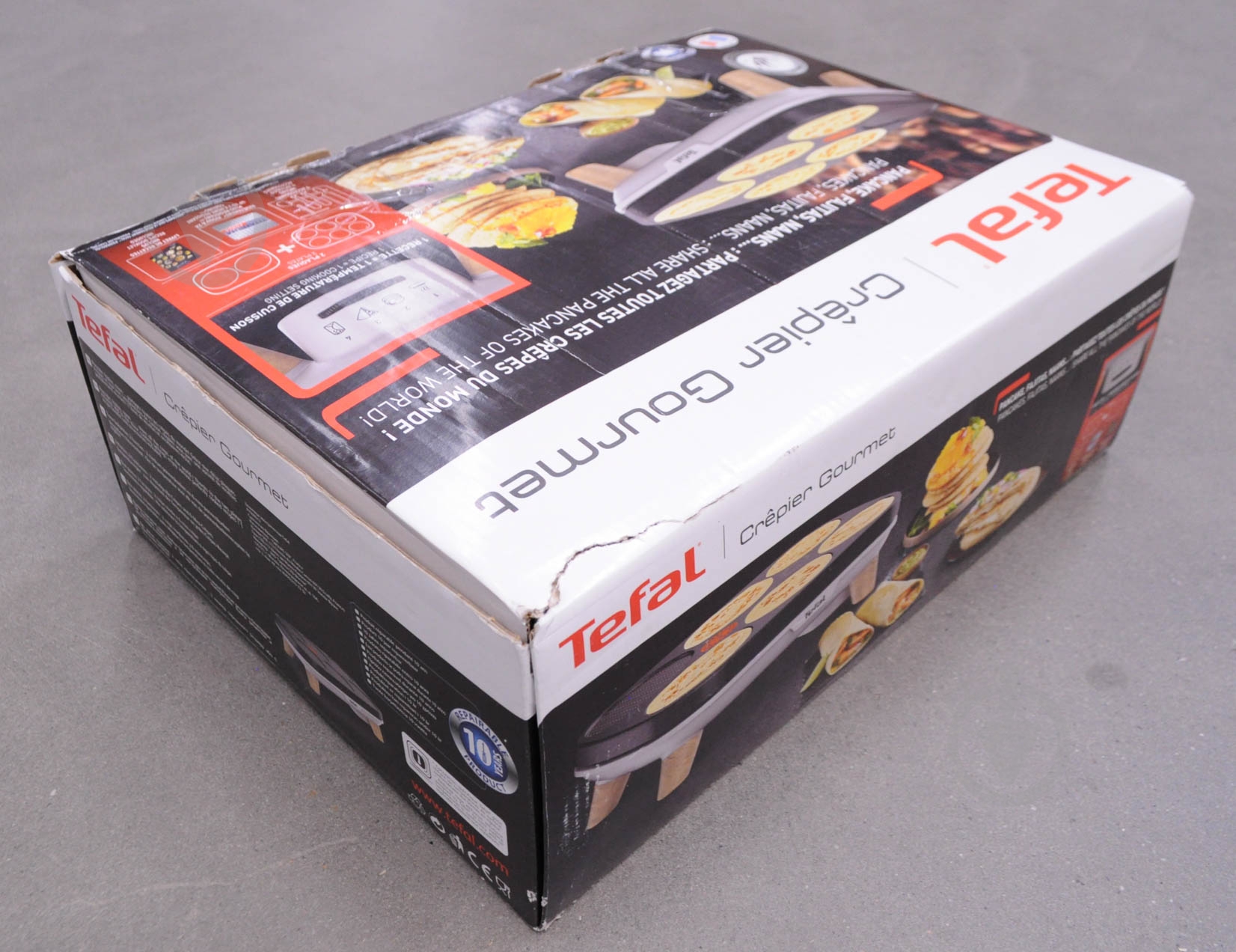 УЦЕНКА! блинница Tefal PY900D12 CRÊPIER GOURMET (УЦ №113) - фото 19