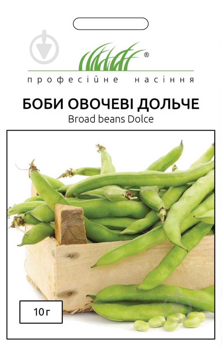 Семена бобы Дольче 10 г Професійне насіння - фото 1 Семена бобы Дольче 10 г Професійне насіння - фото 1