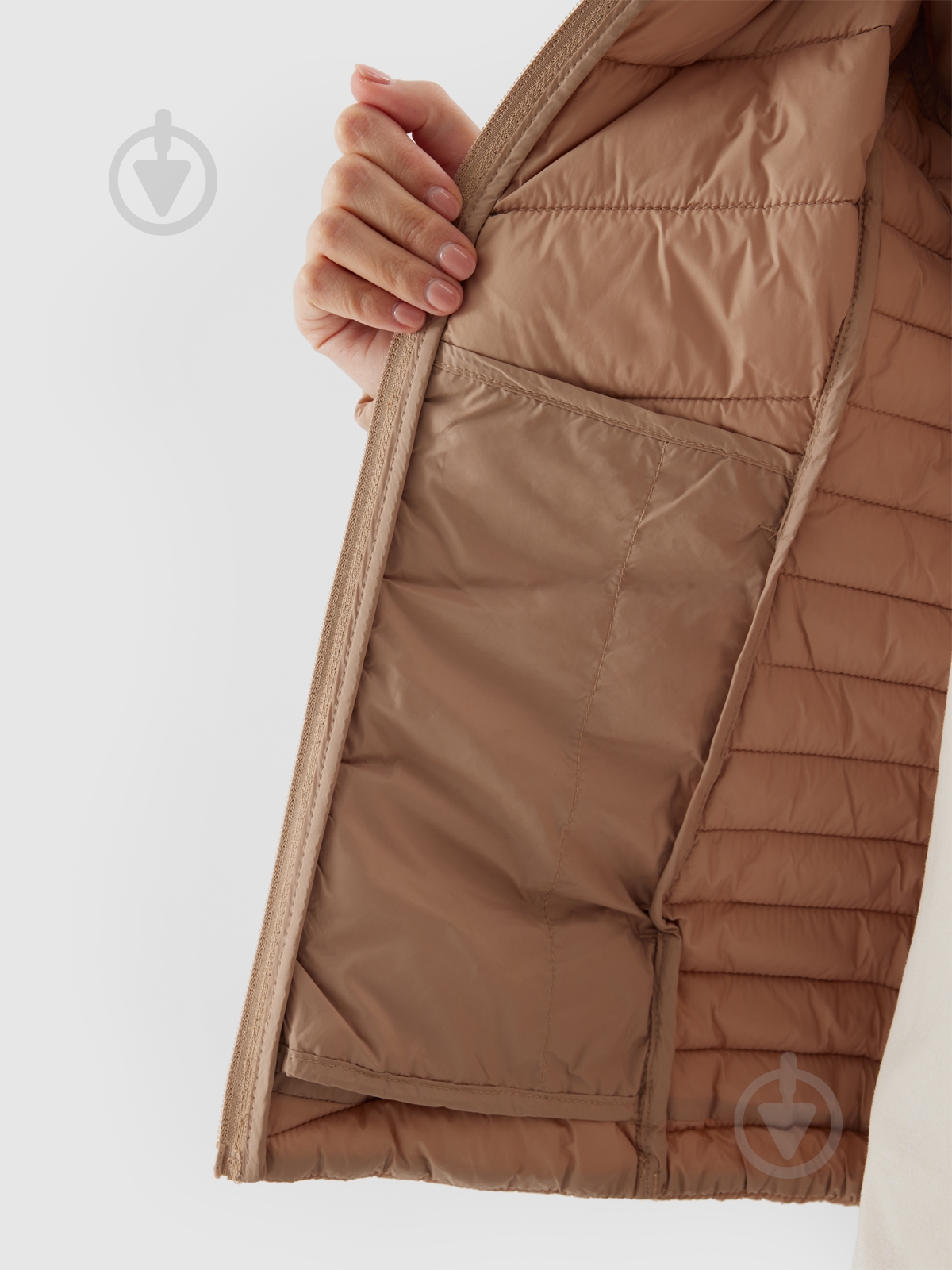 Куртка 4F DOWN JACKET F350 4FWSS24TDJAF350-83S р.S бежева - фото 6