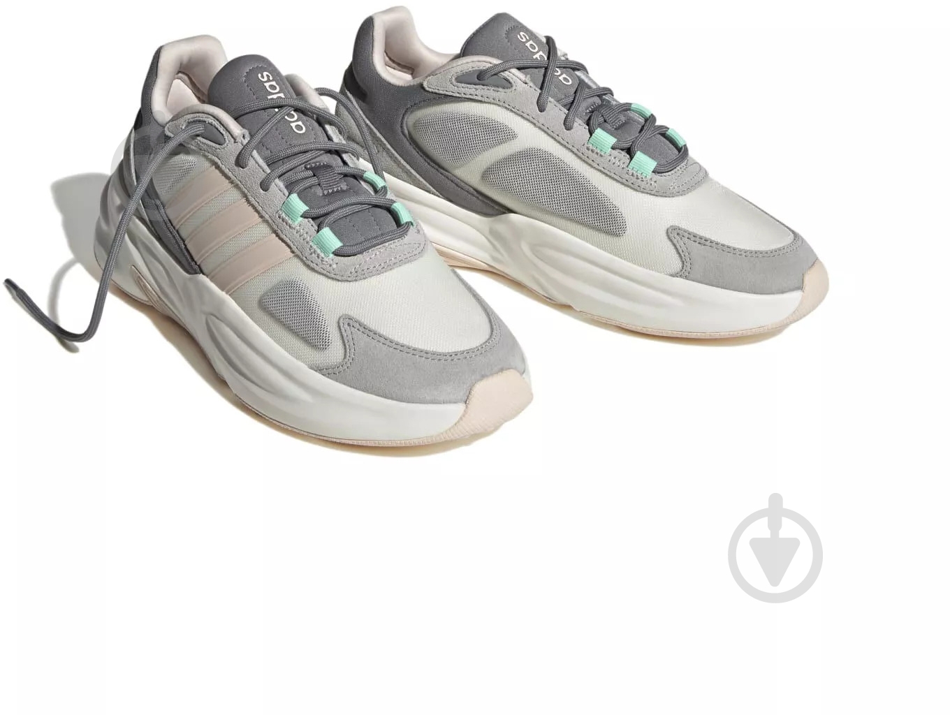 Кроссовки женские демисезонные Adidas HP2695 р.37 1/3 серые - фото 3