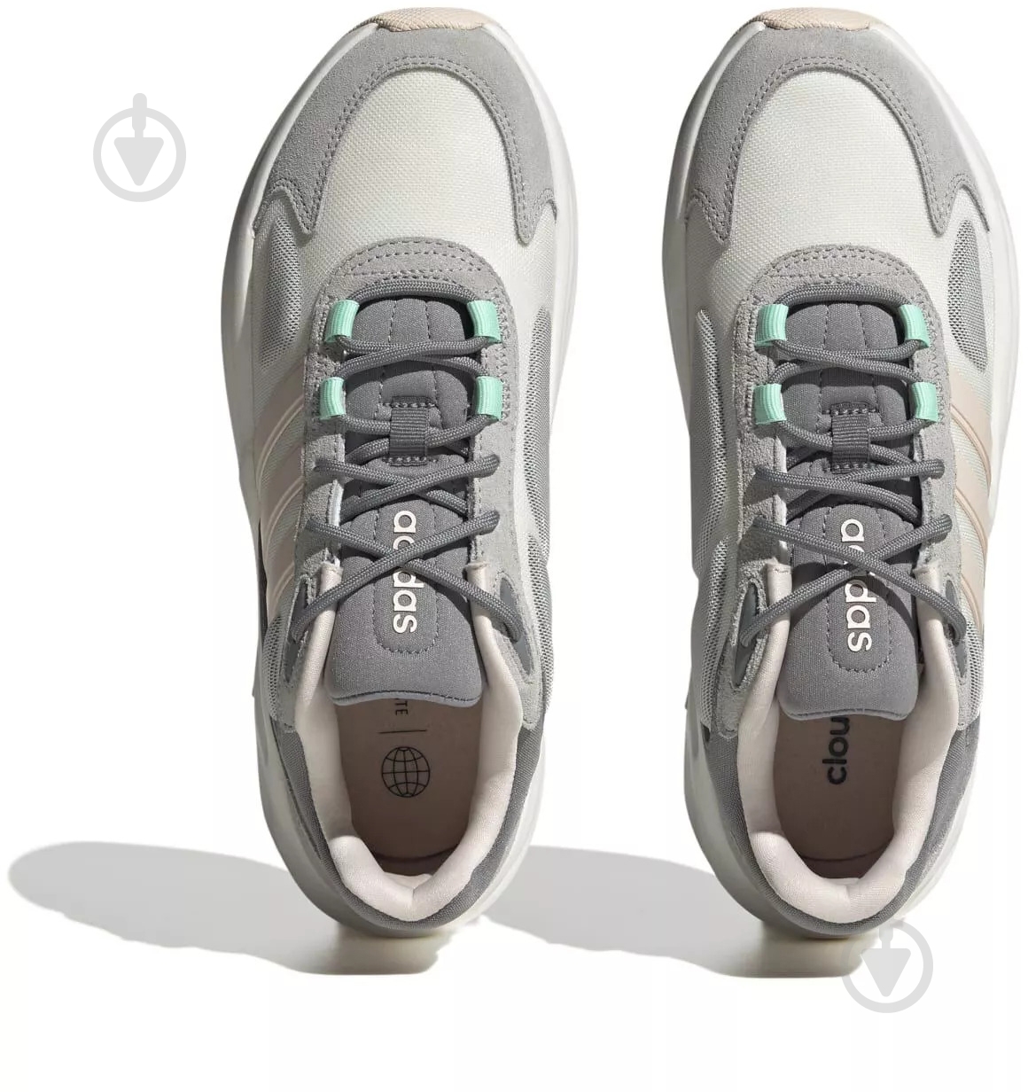 Кроссовки женские демисезонные Adidas HP2695 р.37 1/3 серые - фото 8