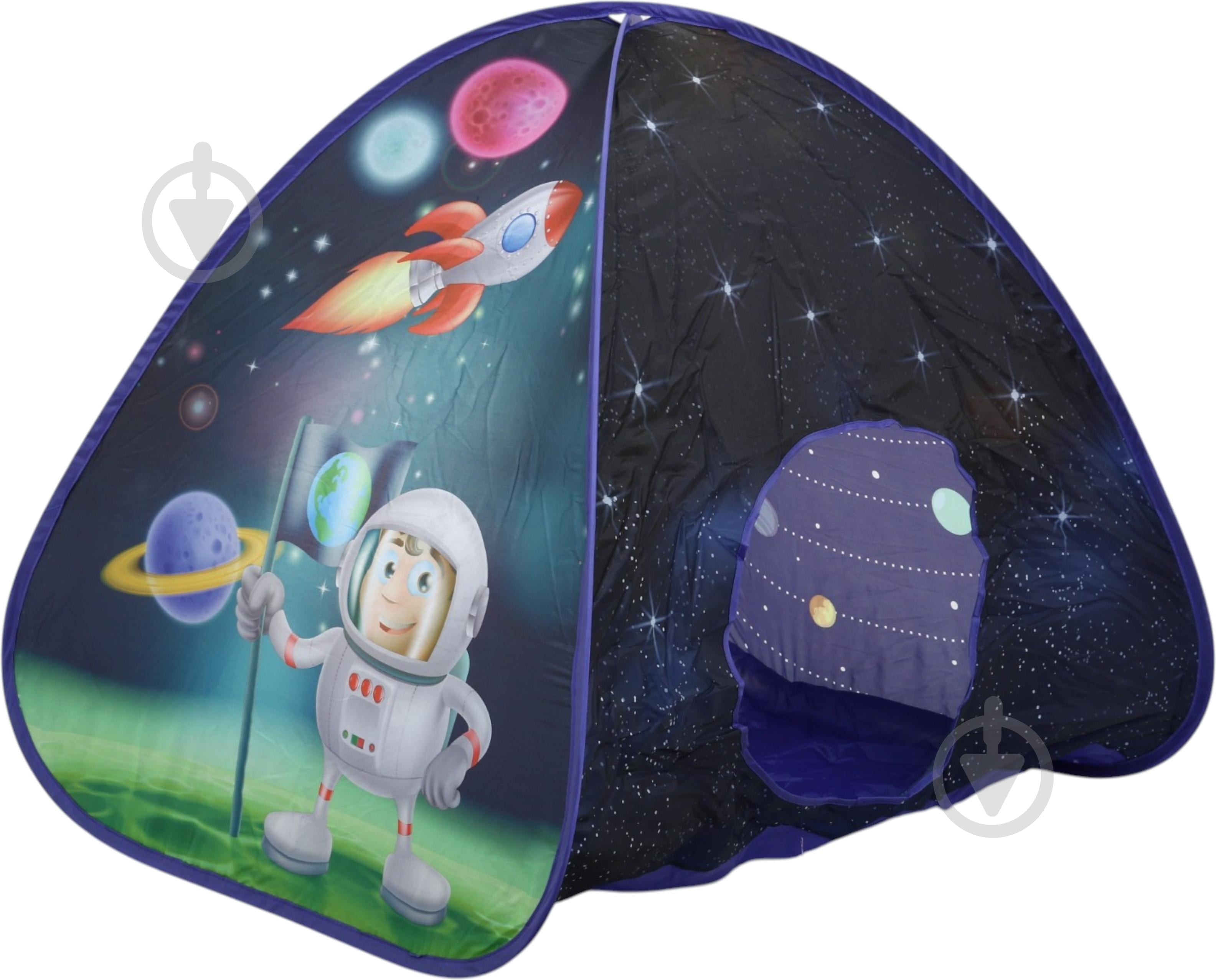 Палатка с тоннелем PIXIE Космос 165x95x85 см 8198 - фото 2 Палатка с тоннелем PIXIE Космос 165x95x85 см 8198 - фото 2