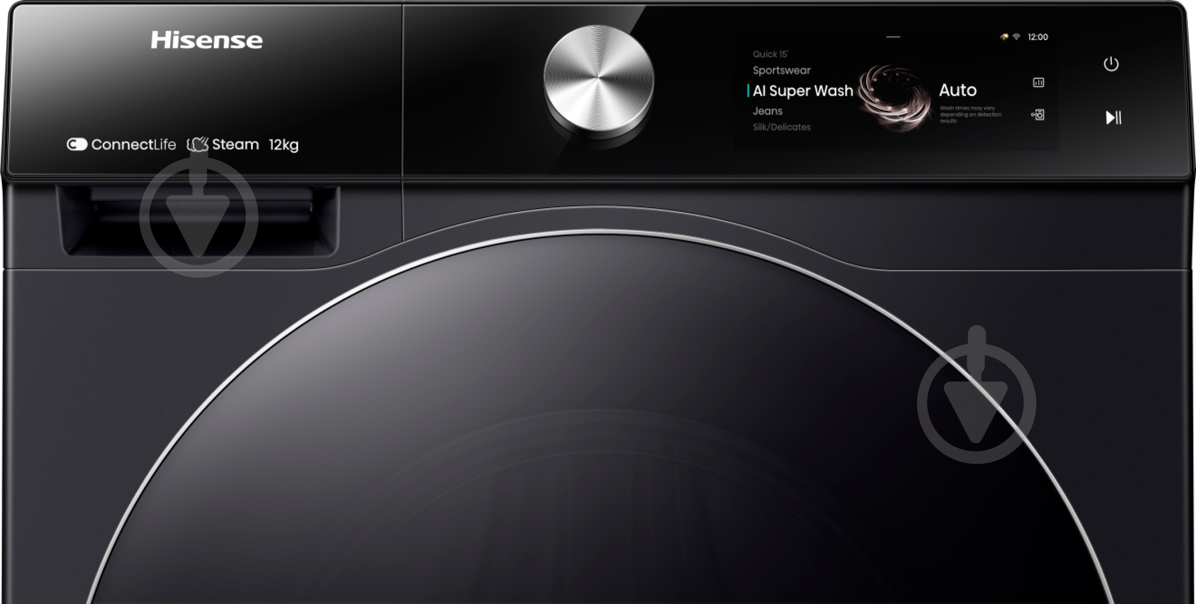 Стиральная машина Hisense WF7S1247BB + сушильная машина DH7S107BB - фото 7 Стиральная машина Hisense WF7S1247BB + сушильная машина DH7S107BB - фото 7