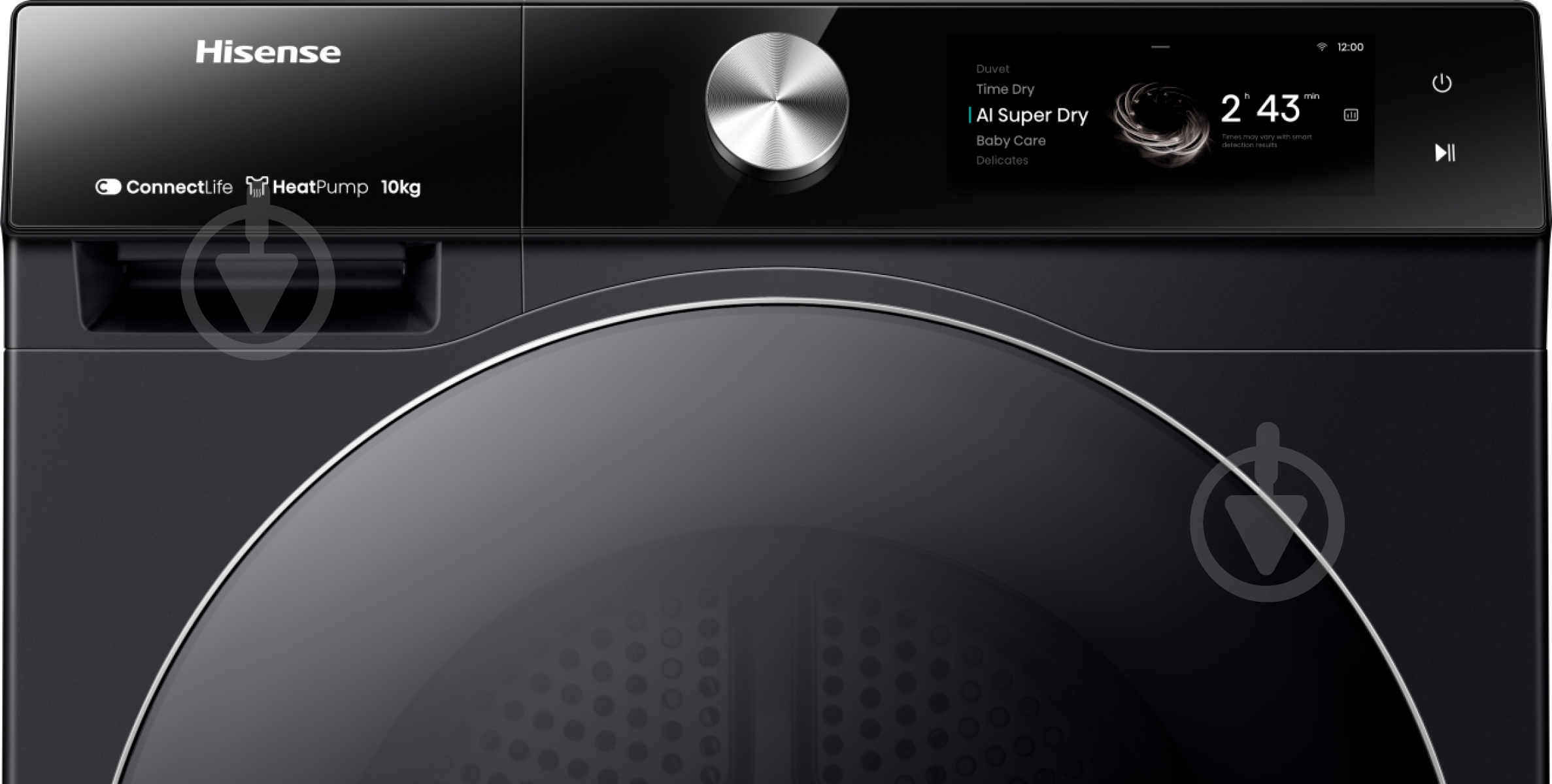 Стиральная машина Hisense WF7S1247BB + сушильная машина DH7S107BB - фото 15 Стиральная машина Hisense WF7S1247BB + сушильная машина DH7S107BB - фото 15