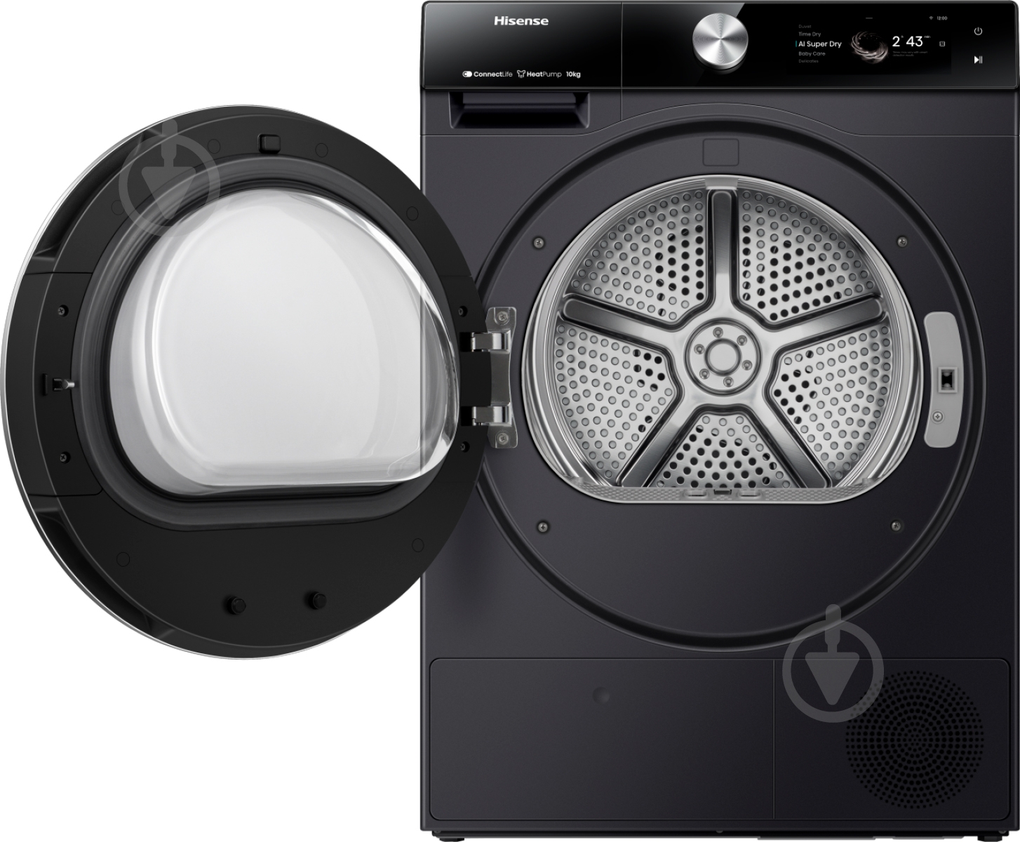 Стиральная машина Hisense WF7S1247BB + сушильная машина DH7S107BB - фото 13 Стиральная машина Hisense WF7S1247BB + сушильная машина DH7S107BB - фото 13