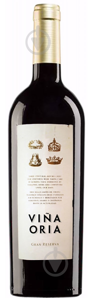 Вино LONGARES (COVINCA) Vina Oria Gran Reserva червоне сухе 0,75 л - фото 1 Вино LONGARES (COVINCA) Vina Oria Gran Reserva червоне сухе 0,75 л - фото 1