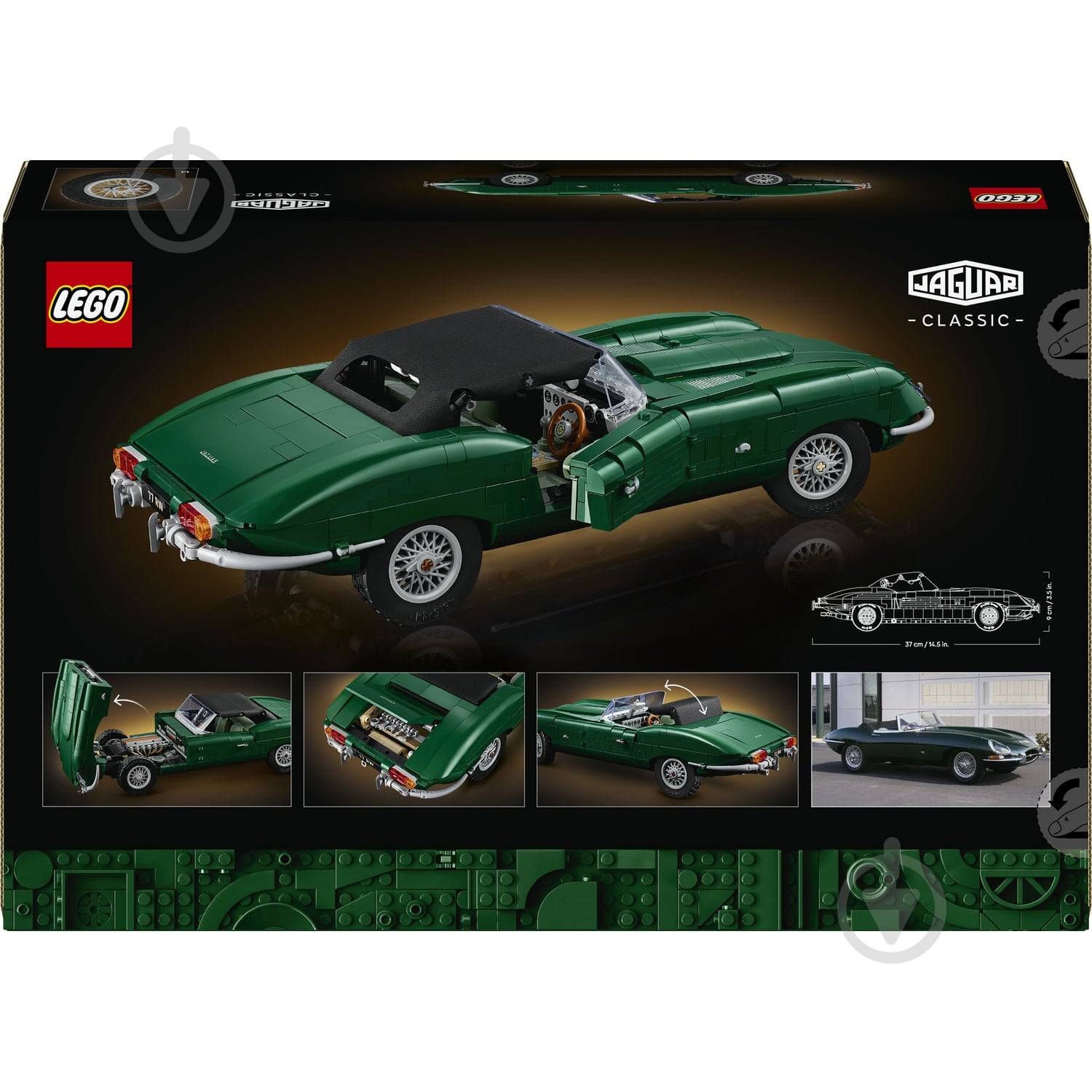 Конструктор LEGO Icons Jaguar E-Type 11381 - фото 2