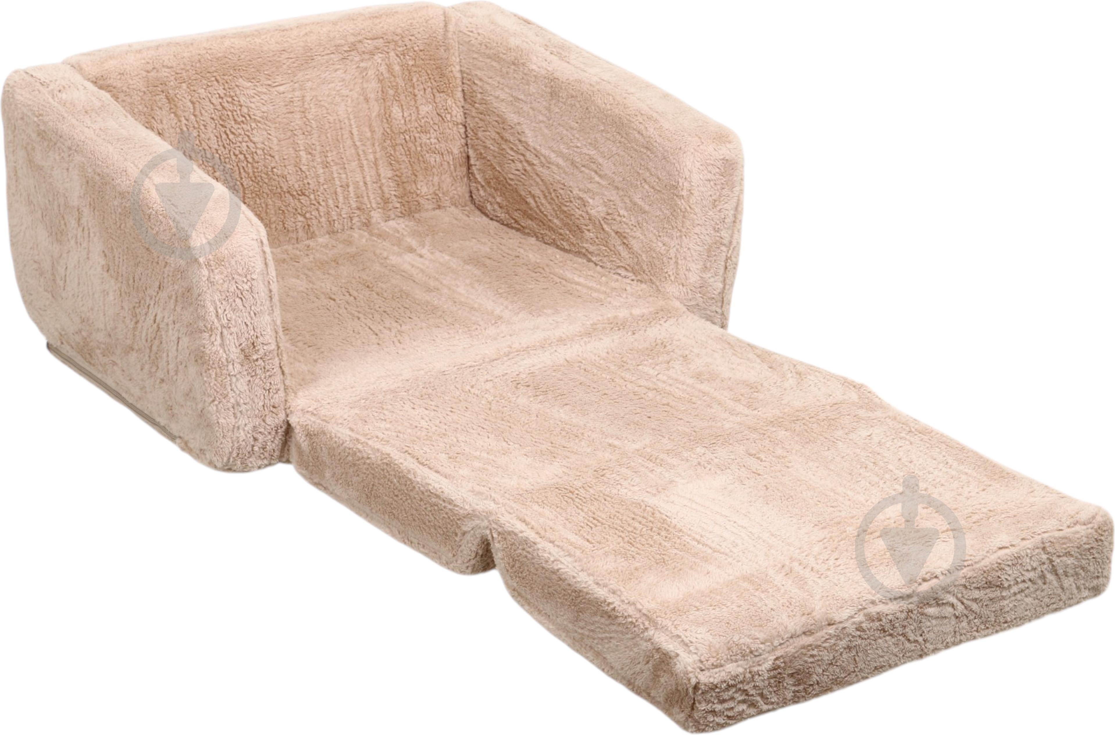 Крісло дитяче PIXIE 2в1 63x43x40 см 5004 бежевий - фото 4