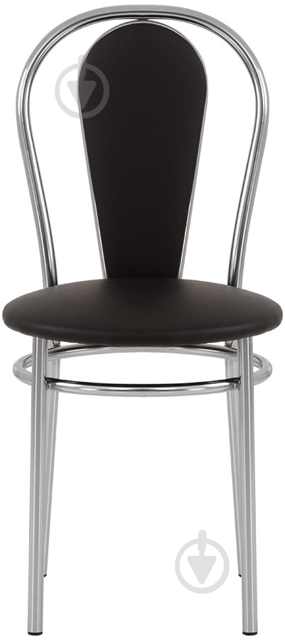 Стілець обідній Nowy Styl Florino Chrome BOX-4 V-4 хром/чорний - фото 2 Стілець обідній Nowy Styl Florino Chrome BOX-4 V-4 хром/чорний - фото 2