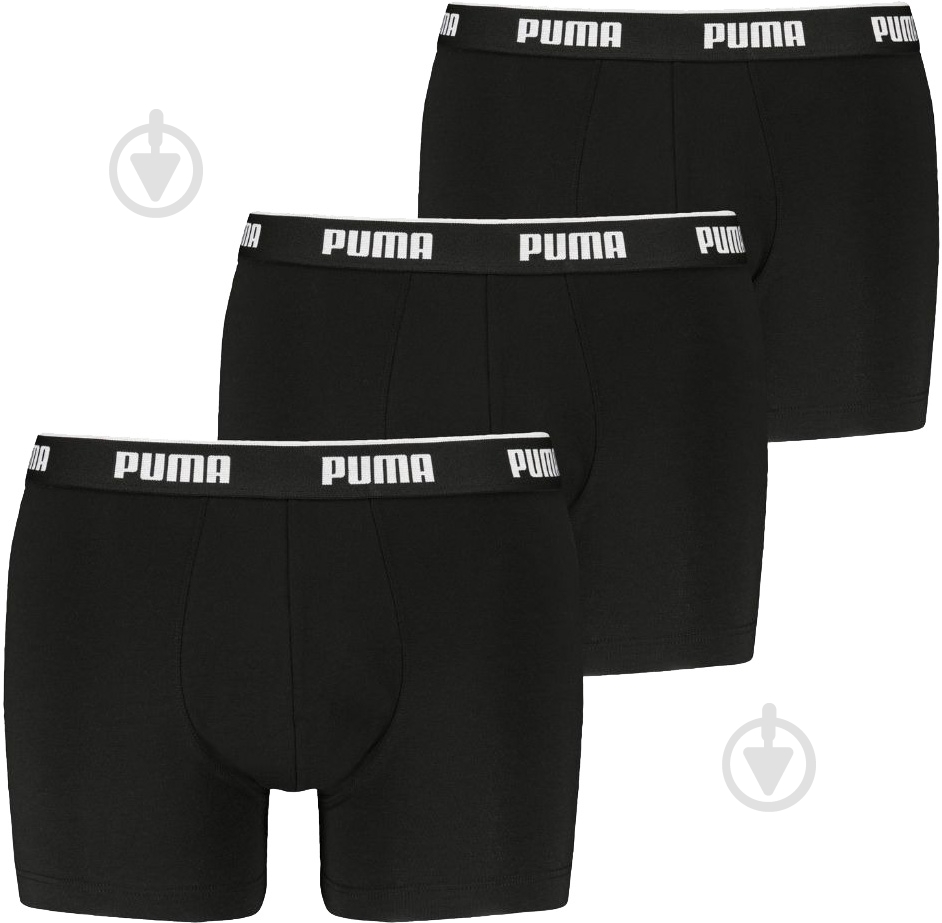 Трусы мужские Puma Men Everyday Basic Boxers 3 pack 94713003 M черный - фото 1 Трусы мужские Puma Men Everyday Basic Boxers 3 pack 94713003 M черный - фото 1