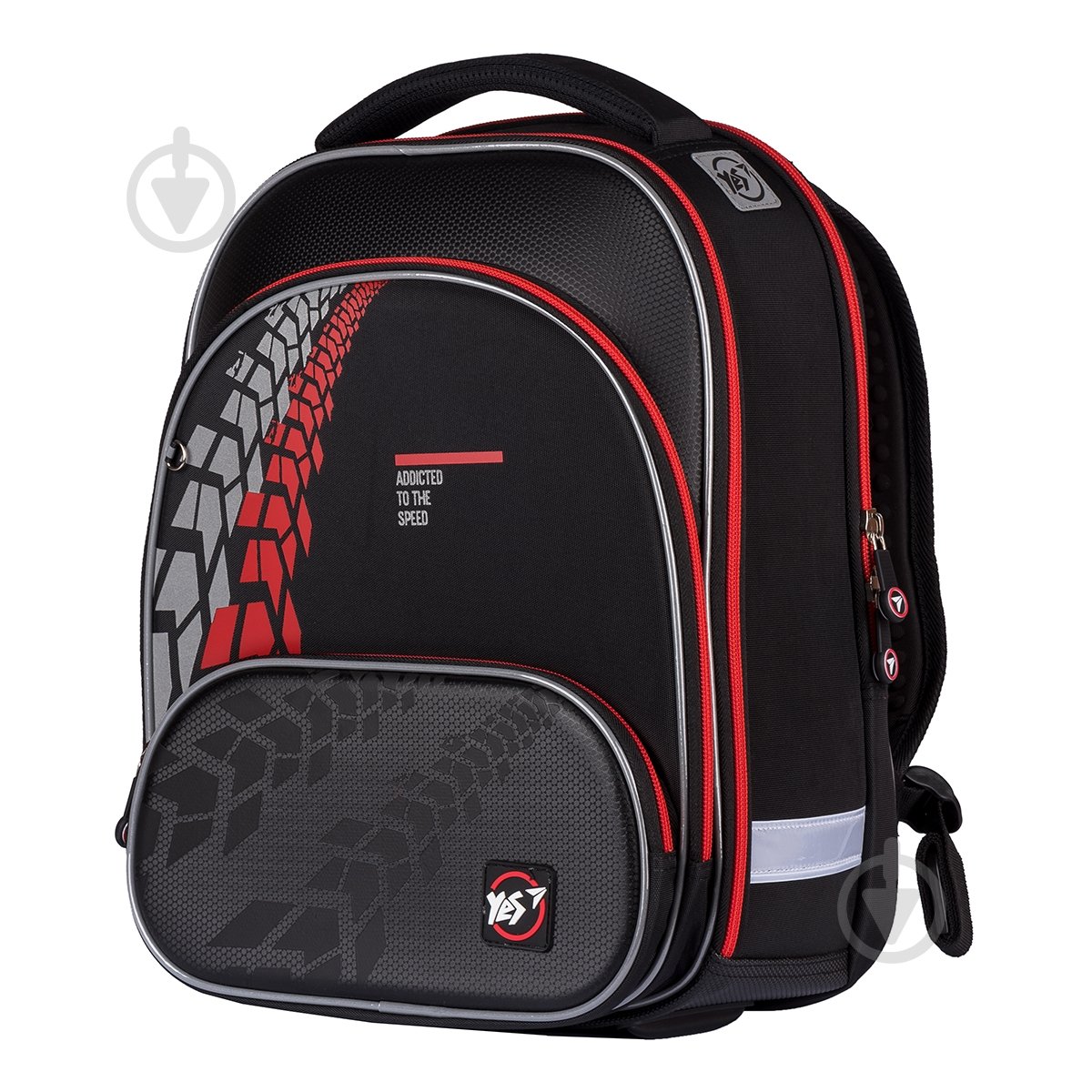 Шкільний набір YES SchoolCase S-30 Juno Ultra Collection Tire tread 2 предмети - фото 3 Шкільний набір YES SchoolCase S-30 Juno Ultra Collection Tire tread 2 предмети - фото 3