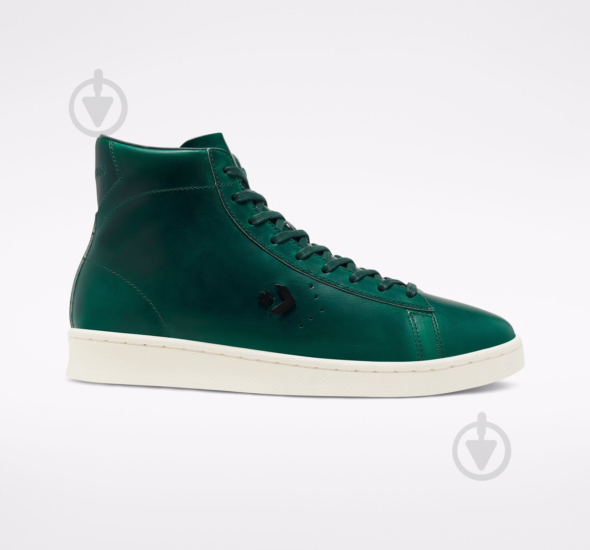 Кеды Converse PRO LEATHER HI 168751C р.41 зеленый - фото 1