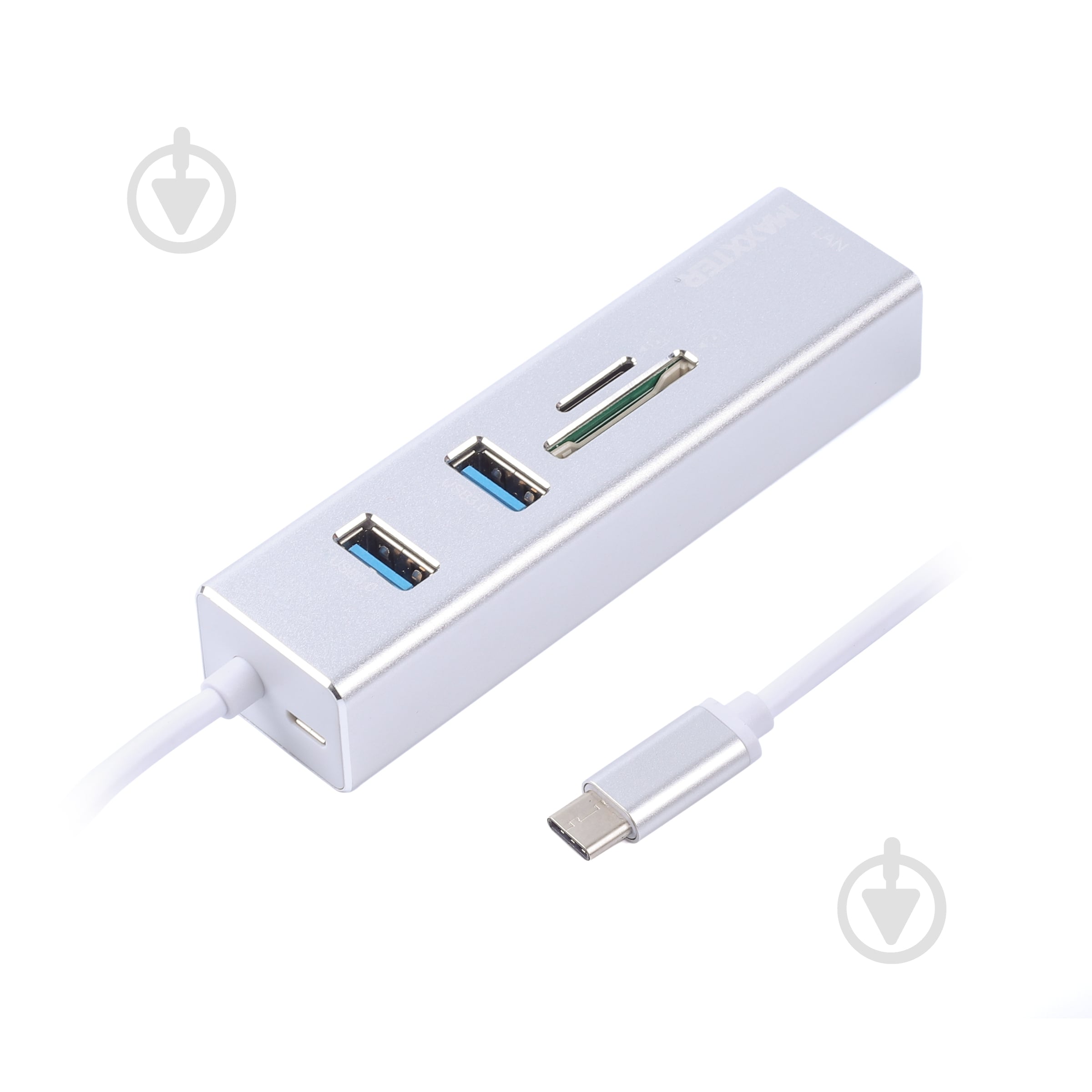 Адаптер Maxxter с USB на Gigabit Ethernet 2 Ports USB 3.0 - фото 2