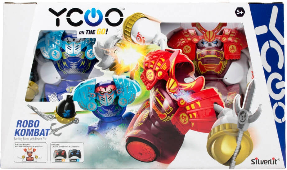Игровой набор Silverlit Robo Kombat (Samurai Twin Pack) 88056 - фото 8