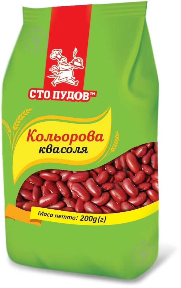 Квасоля Сто пудов кольорова 200 г - фото 1