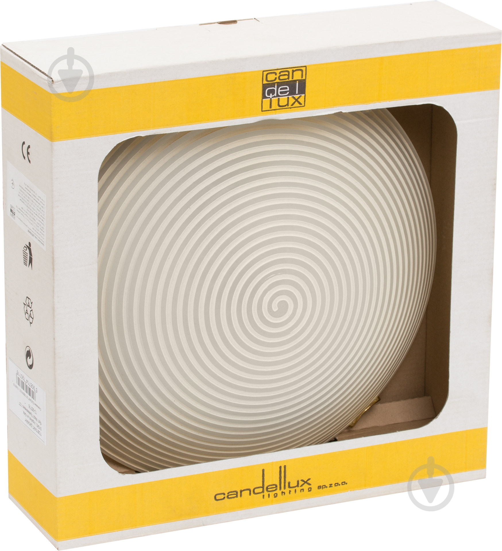 Светильник настенный Candellux Elegant 1x100 Вт E27 кремовый 13-90716 - фото 3