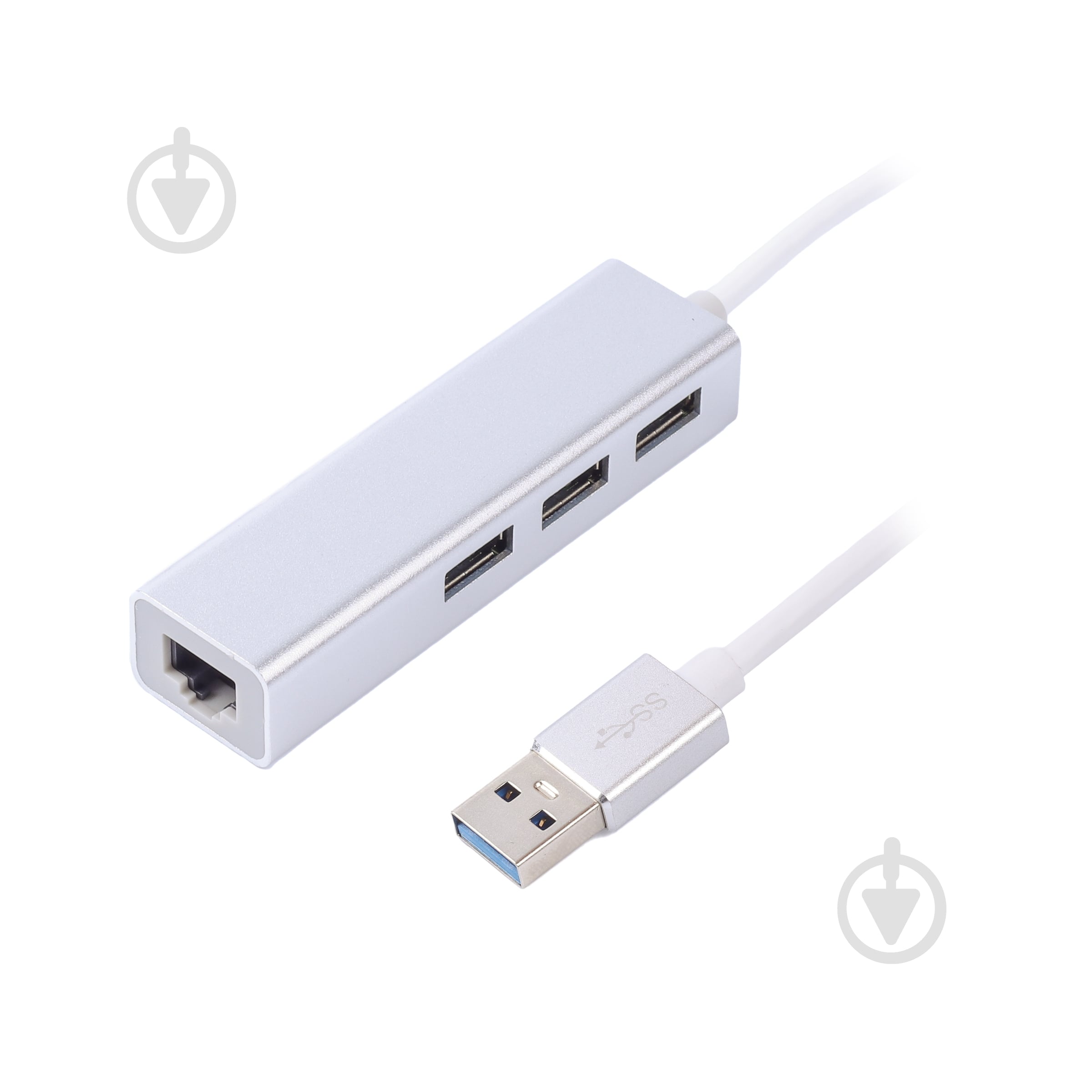 Адаптер Maxxter с USB на Gigabit Ethernet 3 Ports USB 3.0 - фото 1