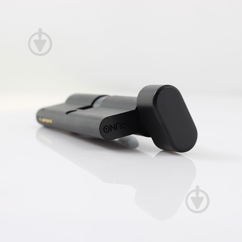 Циліндр Bruno 40x40 ключ-вороток 80 мм чорний - фото 3 Циліндр Bruno 40x40 ключ-вороток 80 мм чорний - фото 3