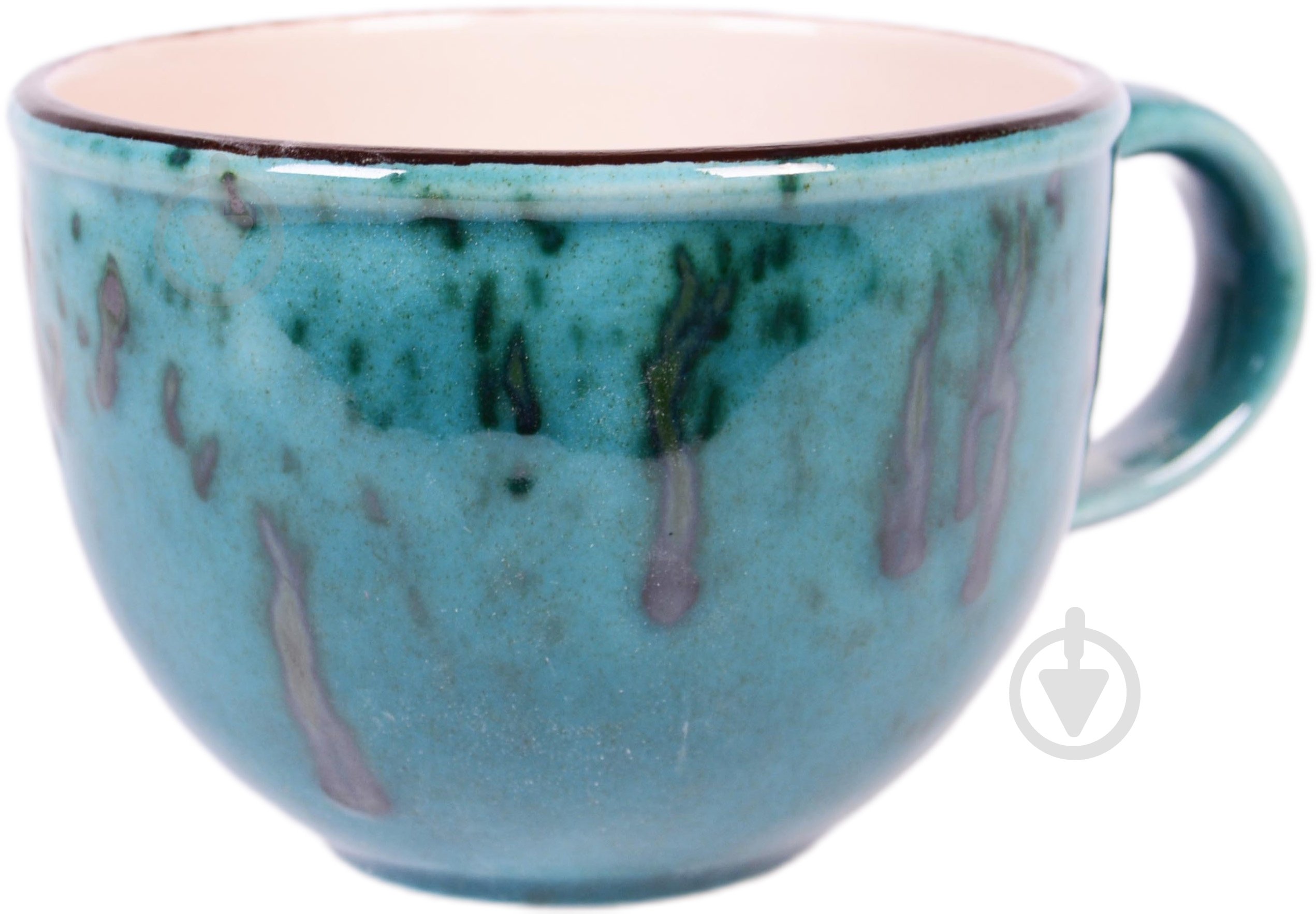 Чашка Manna Ceramics 300 мл Тиффани Бирюза - фото 2 Чашка Manna Ceramics 300 мл Тиффани Бирюза - фото 2