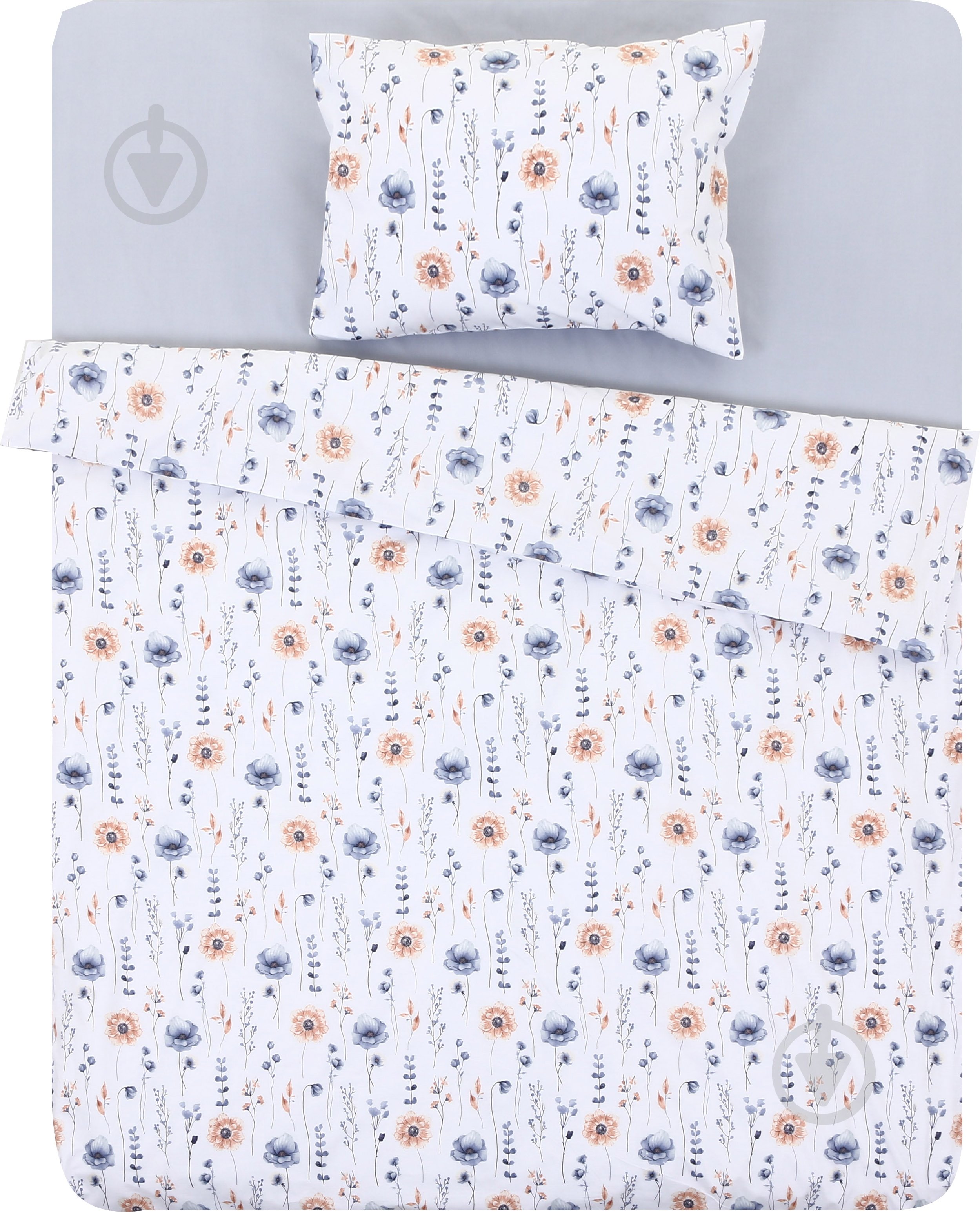 Комплект постельного белья 1.5 FLORE мультиколор Luna - фото 1