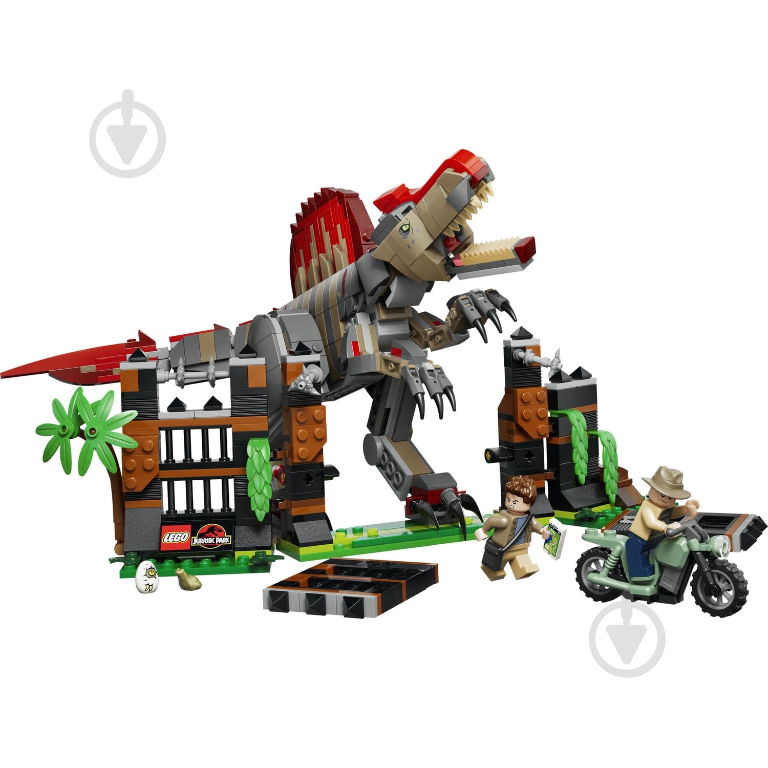 Конструктор LEGO Jurassic World Бегство спинозавра 77982 - фото 3