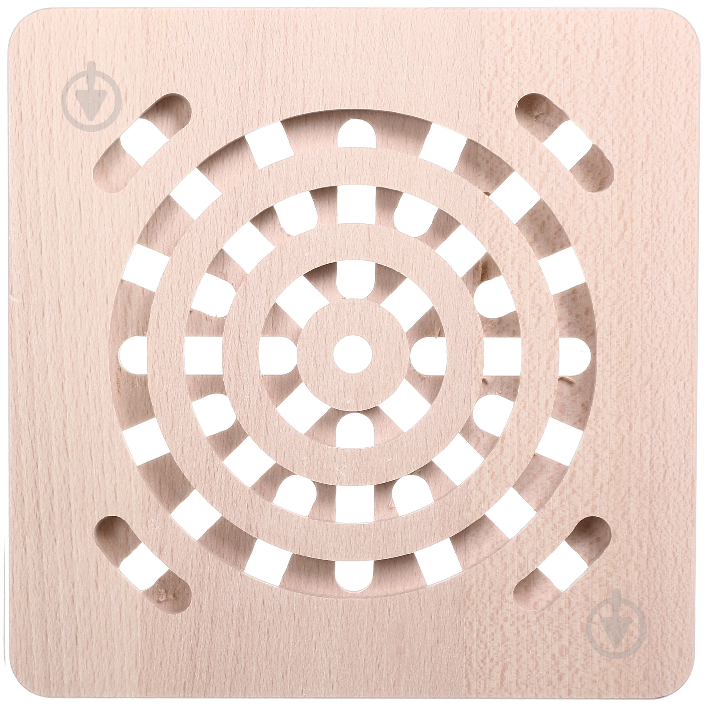 Подставка под горячее Fackelmann квадратная дерево D006 - фото 3