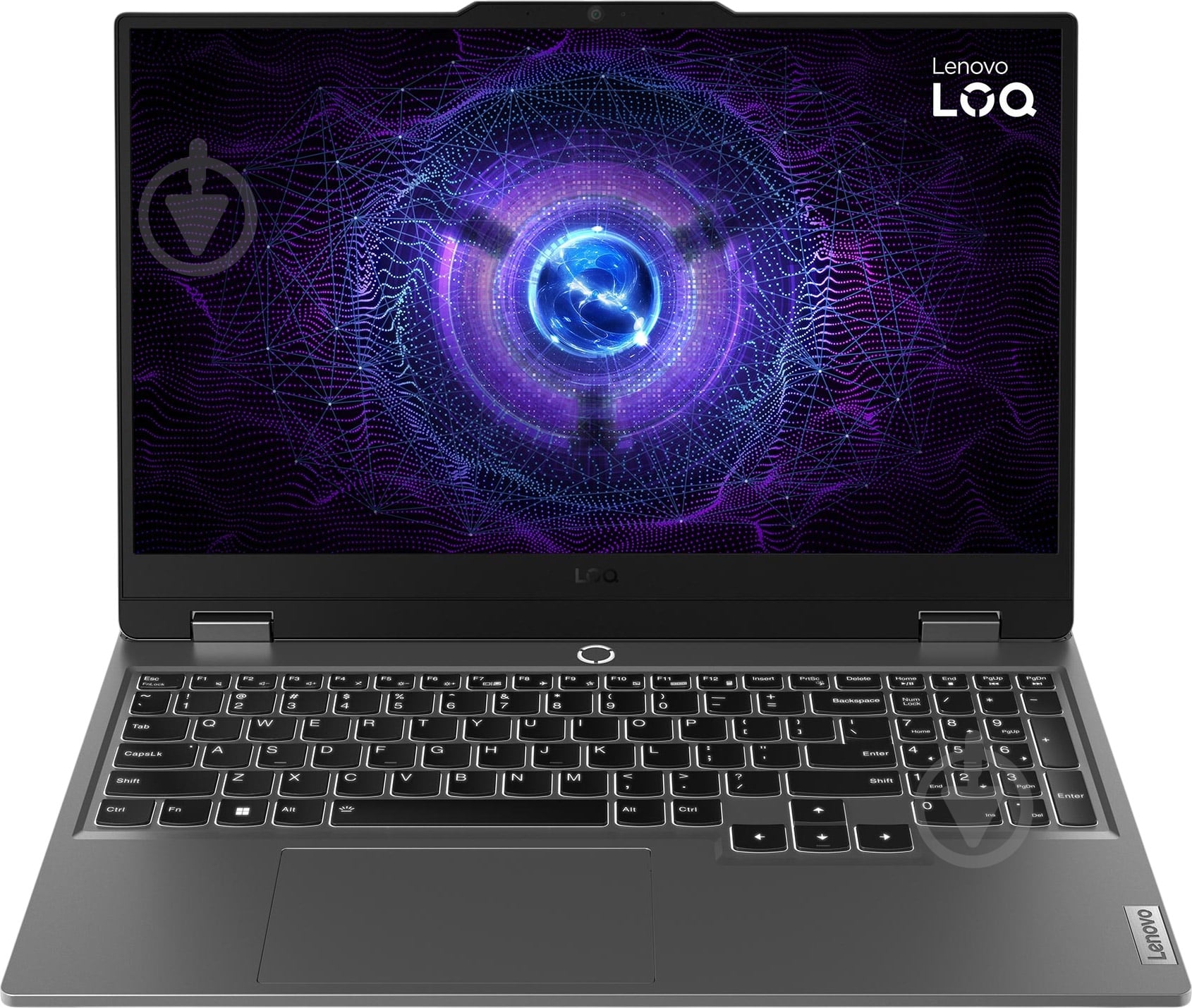 Ноутбук Lenovo LOQ 15IRX9 15,6" (83DV01C2RA) luna grey - фото 1 Ноутбук Lenovo LOQ 15IRX9 15,6" (83DV01C2RA) luna grey - фото 1