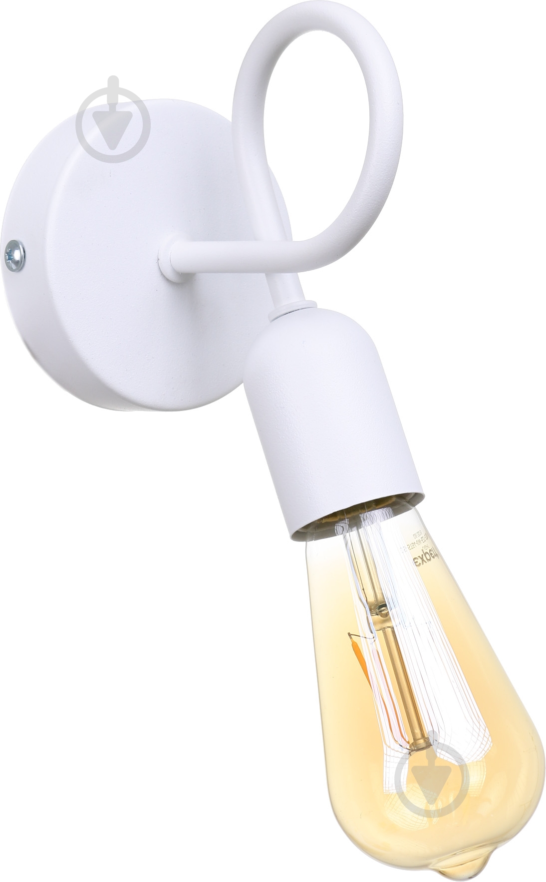 ВІТРИНА! Бра TK Lighting Fado 1x60 Вт E27 білий 3166 - фото 1