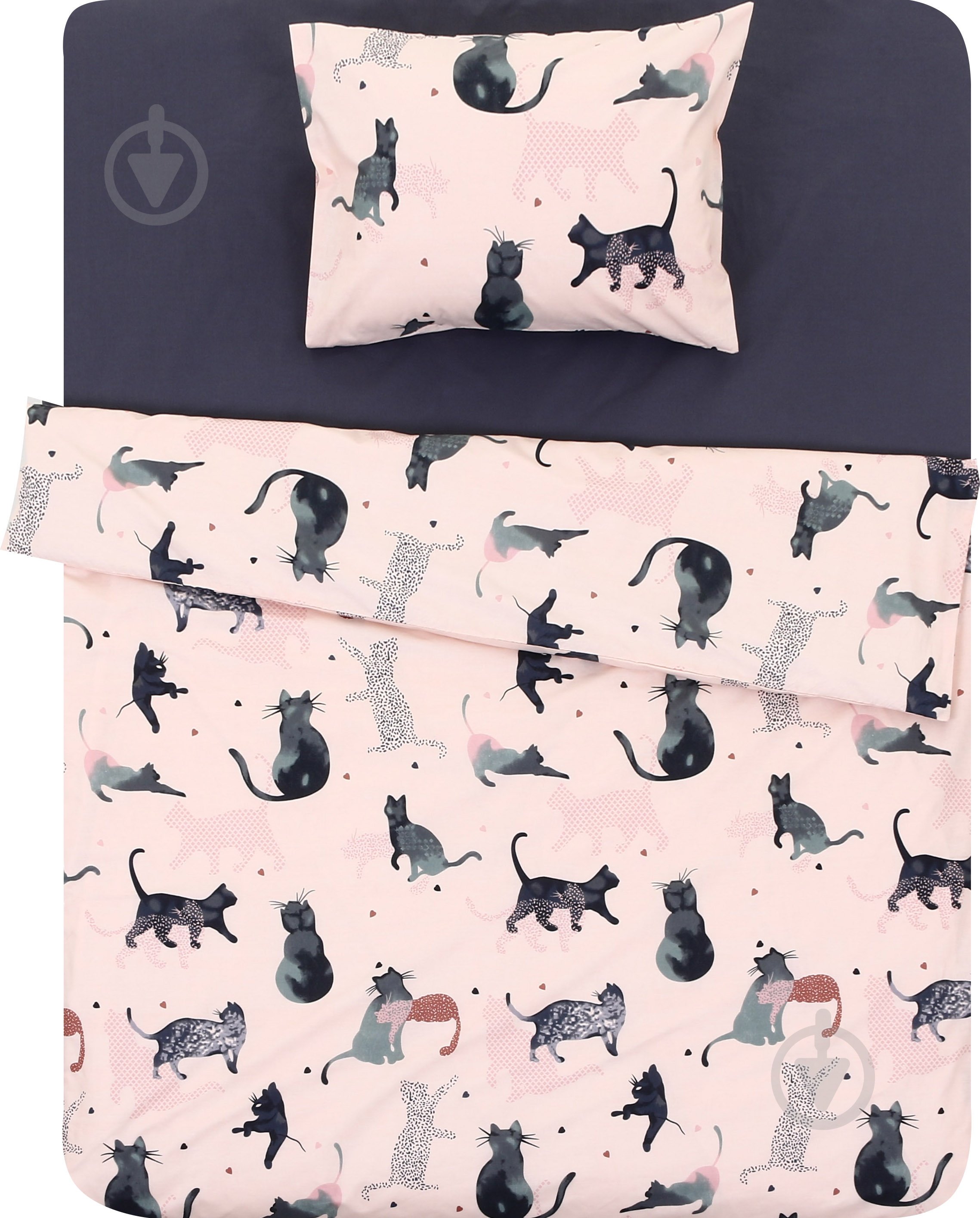 Комплект постельного белья 1.5 CATS мультиколор - фото 1 Комплект постельного белья 1.5 CATS мультиколор - фото 1